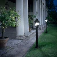 Ideal Lux 101514 Dafne PT1 Paletto Lampada da terra esterni nero