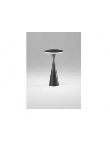 Perenz 8118 GS CT Elliot Lampada da tavolo ricaricabile led grigio scuro
