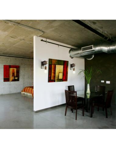 EGLO LED Lampada da Parete Passa, Applique a 2 fiamme, Faretto da parete interno in metallo