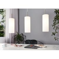 Eglo 85978 TROY 3 Hanging lamp with 3 cylinders white satin glass