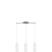 Trio Leuchten Mercury: Lampada Da Soffitto Alogena In Nichel Opaco E Vetro Bianco (28W, G9) – Design Moderno Ed Essenziale - 2