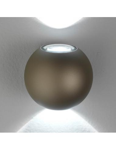 Vivida 0021.10.SA DIM WN Skyfall Wall lamp sand biemission sphere