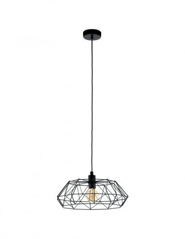 Eglo 49487 CARLTON 2 Suspension lamp black Ø455