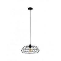 Eglo 49487 CARLTON 2 Suspension lamp black Ø455