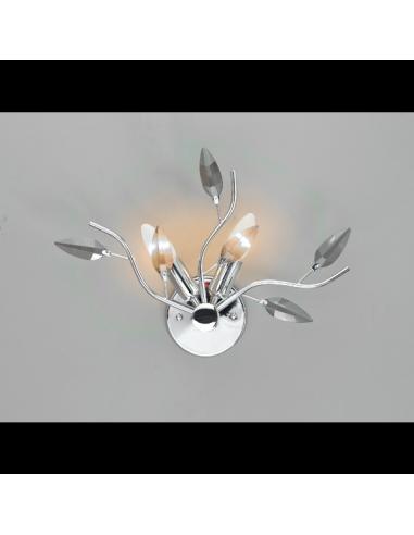 Affralux 2090 C Wall Lamp Crystallivs Chrome