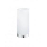 Eglo 95776 DAMASCO 1 Table lamp chrome base and white glass