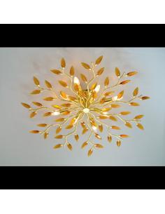 Affralux 2088 GOLD Ceiling light Crystallivs Gold 8 Lights D86