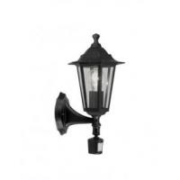 Eglo 22469 LATERNA 4 Lampada parete esterno nero sensore movimento