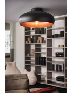 Eglo 94547 MOGANO Black-copper ceiling lamp 2