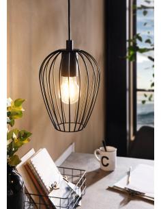 Eglo 49477 NEWTOWN Suspension lamp Ø16 black 2