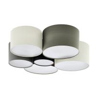 Eglo 97838 PASTORE Lampada da soffitto paralumi tondi toni chiari
