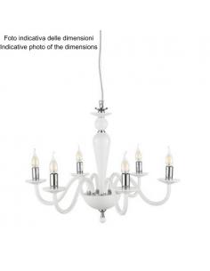 Ciciriello Paganini 6L Transparent Chrome Suspension lamp 2