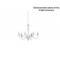 CICIRIELLO LP.PAGAN/6-BGN Paganini 6L Burgundy suspension lamp