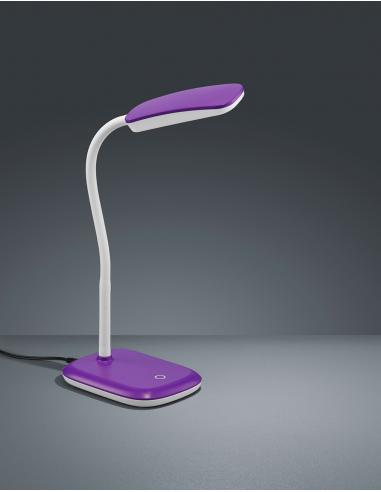 Trio Lighting BOA R52431193 Lampada da tavolo LED Viola