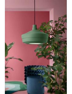 Ferroluce - CHURUATA C2580 Sage Green ceramic suspension lamp
