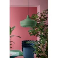 Ferroluce C2580 CHURUATA Lampadario a sospensione ceramica Verde Salvia