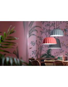 Ferroluce C2570 RSC MADAME GRES Coral Pink Suspension Lamp h18 2