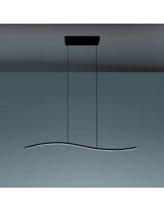 VIVIDA INTERNATIONAL 0040.31 WN LIL WAVE Lampada a sospensione nero