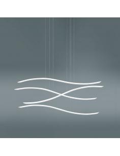 VIVIDA INTERNATIONAL 0040.32 WN DIM LIL WAVE Lampada a sospensione bianco