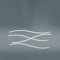 VIVIDA INTERNATIONAL 0040.32 WN DIM LIL WAVE Lampada a sospensione bianco