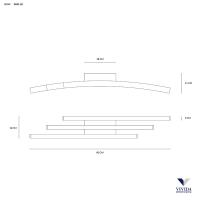 VIVIDA INTERNATIONAL 0041.20.SA WN BOW Ceiling lamp sand