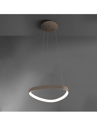 Vivida International 0083.30.SA DIM WN Lifering 61 Lampada a sospensione sabbia bianco dinamico