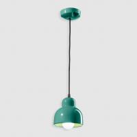 Ferroluce C2611 TUR Berimbau ∅15 Lampada sospensione turchese
