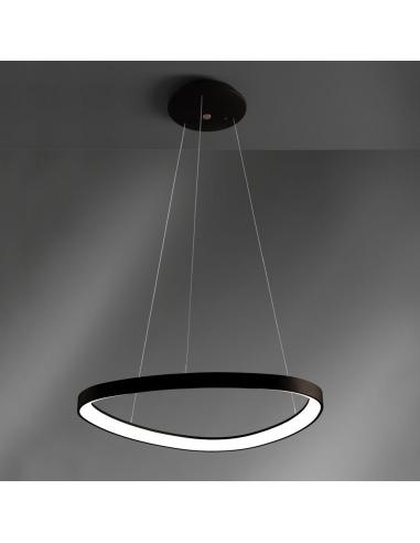 Vivida International 0083.31.NE DIM WN Lifering 81 Lampada a sospensione nero 3000-4000K