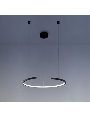 Vivida International 0074.33 Olympic suspension Lamp Black 60cm 3000K