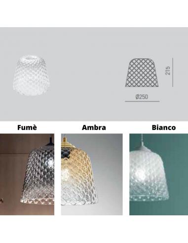 Gea Luce ALICE V/P Only Glass Small