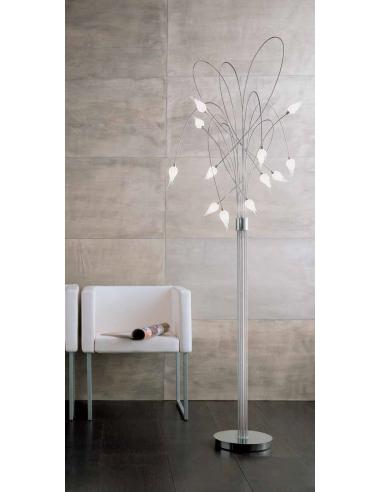 ZASHI TERRA DORATO V/AMBRA CON LAMPADINE
