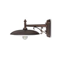 Moretti Luce - Toscana 1906 Outdoor wall lamp in brass with Black Copper finish