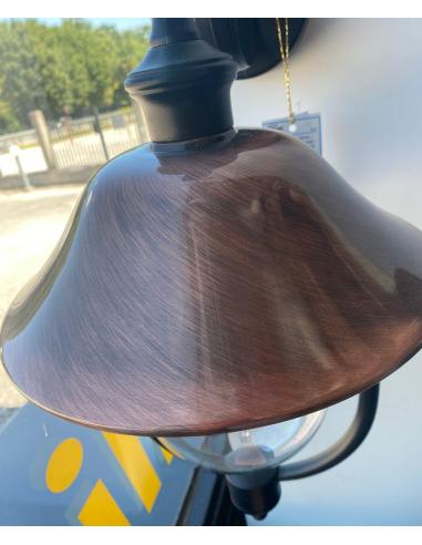 Moretti Luce - Romantica 641A.1 Lampada da parete Nero cappello Rame