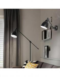 Ideal Lux 015286 Newton Indoor floor lamp Nickel 2