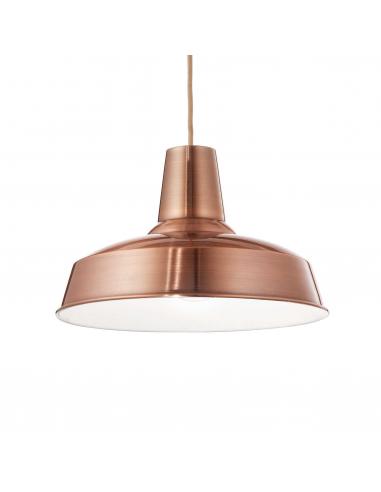 Ideal Lux 093697 Moby SP1 Lampada a sospensione Rame