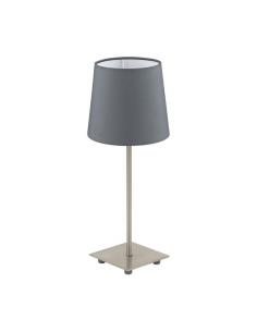 Eglo 92881 LAURITZ Table lamp 1xE14 Fabric Anthracite