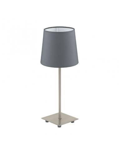 Eglo 92881 LAURITZ Table lamp 1xE14 Fabric Anthracite