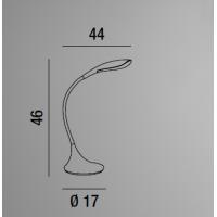 PERENZ 6034 OR Lampada da tavolo flex oro dimmerabile