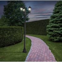 Eglo 22145 LATERNA 4 Lampada da terra palo esterno 3 luci nero