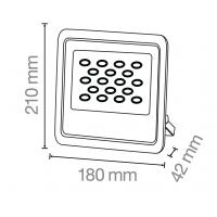 Lampo Lighting FS1200BN SOLAR Faro LED a energia solare 60W