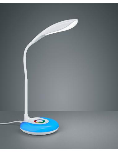 Trio Lighting R52781201 KRAIT Lampada da scrivania LED dimmerabile base rgb