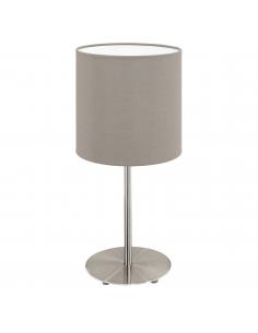 Eglo 31595 PASTERI Table lamp E27 dove-grey fabric