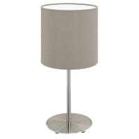 Eglo 31595 PASTERI Lampada da tavolo E27 tessuto tortora