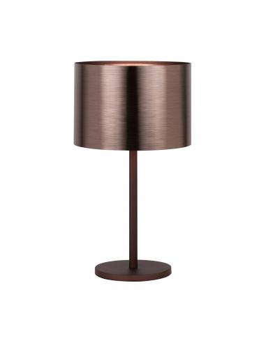 Eglo 39394 SAGANTO 1 Lampada da tavolo per interni E27 Marrone
