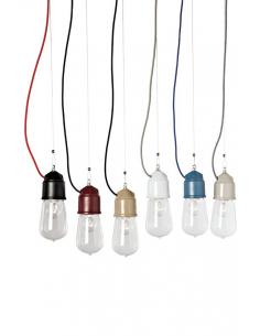 Toscot 900S Novecento 900 Suspension lamp with cable and colored base