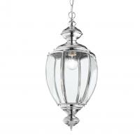 Ideal Lux 094786 NORMA Suspension chandelier lantern chrome
