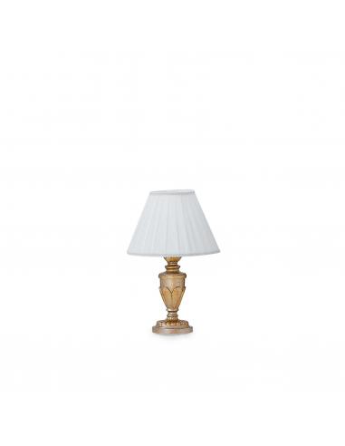 Ideal Lux 020853 FIRENZE TL1 Lampada da tavolo E14 Oro