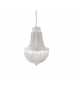 Ideal Lux 162751 MONET SP6 Indoor pendant lamp 6 lights white
