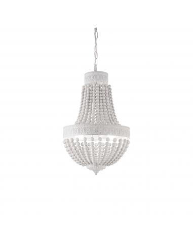 Ideal Lux 162751 MONET SP6 Lampada a sospensione per interni 6 luci bianco