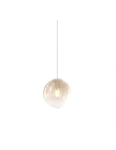 Top Light 119420AM Big Eclipse sospensione solo cavo e vetro Ambra 20cm